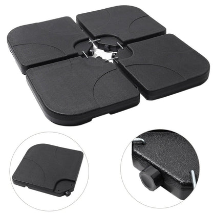 3 x 3M Square Cantilever Parasol Beige Outdoor Hanging Umbrella for Garden and Patio - House Comfort