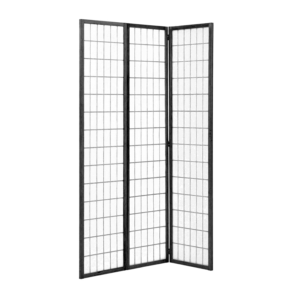 3/4 Panel Solid Wood Folding Room Divider Screen Stylish and Functional Partition - House Comfort