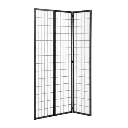 3/4 Panel Solid Wood Folding Room Divider Screen Stylish and Functional Partition - House Comfort