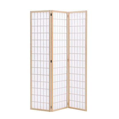 3/4 Panel Solid Wood Folding Room Divider Screen Stylish and Functional Partition - House Comfort