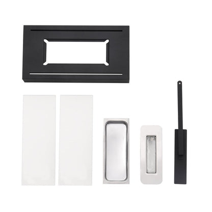 35cm L Table Fireplaces Bio Ethanol Fireplace Tabletop Metal Base Burner Fire - House Comfort