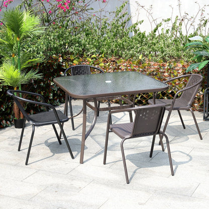 3/5pcs Garden Patio Dining Set Outdoor Furniture - House Comfort
