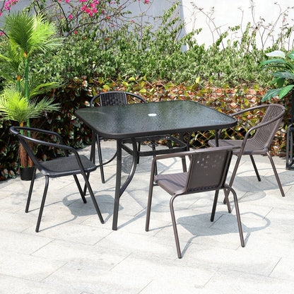 3/5pcs Garden Patio Dining Set Outdoor Furniture - House Comfort