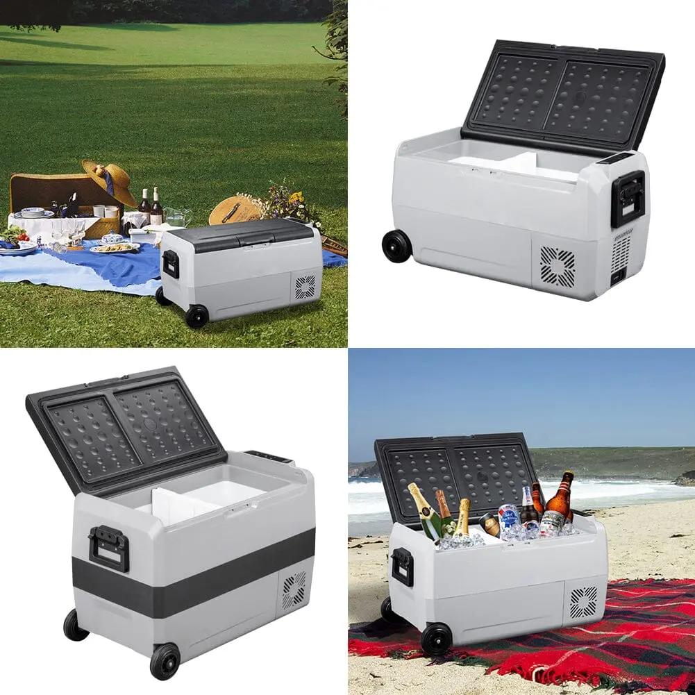 36L Portable Car Compressor Refrigerator for Camping Road Trip - House Comfort