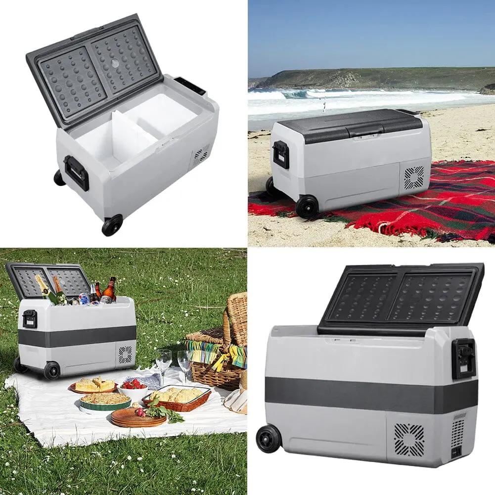 36L Portable Car Compressor Refrigerator for Camping Road Trip - House Comfort