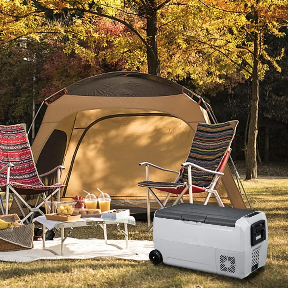 36L Portable Car Compressor Refrigerator for Camping Road Trip - House Comfort