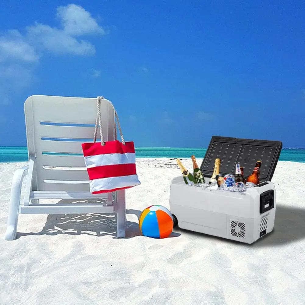 36L Portable Car Compressor Refrigerator for Camping Road Trip - House Comfort