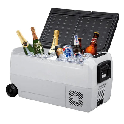 36L Portable Car Compressor Refrigerator for Camping Road Trip - House Comfort