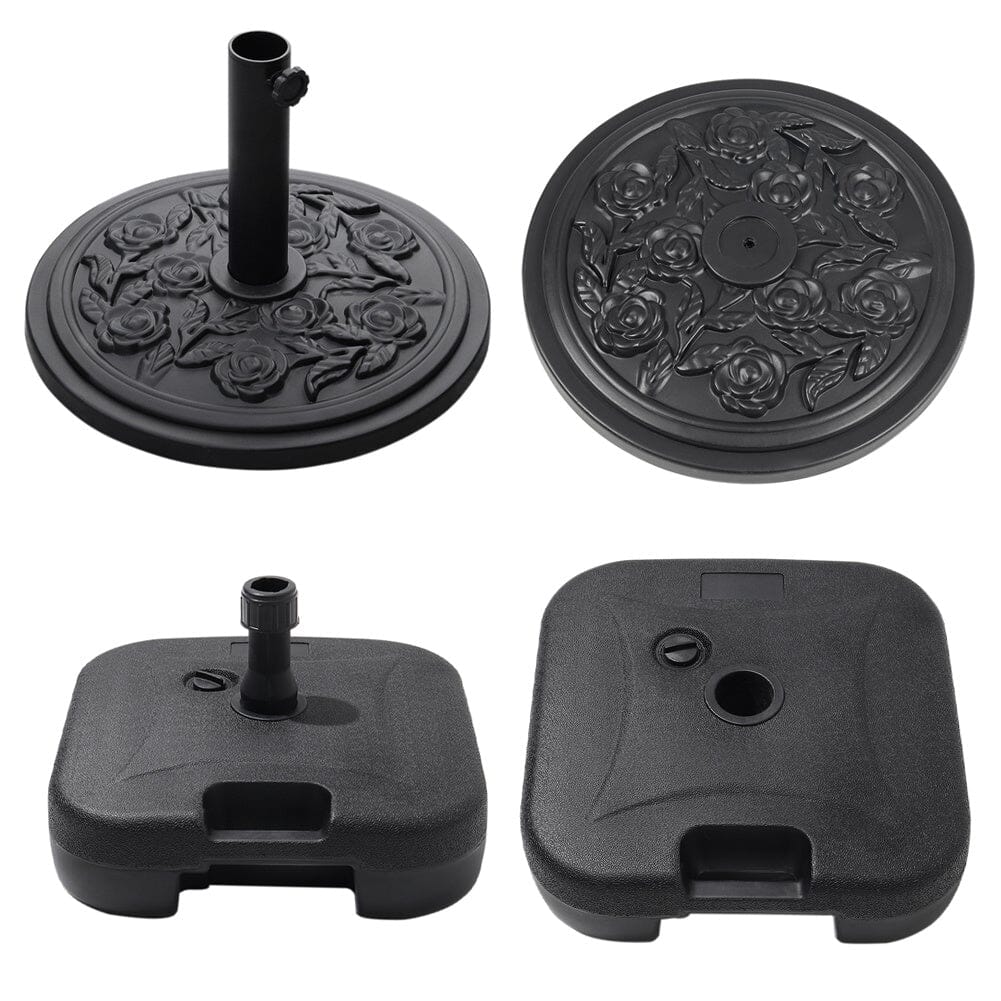 3M Sunshade Parasol Backyard Garden Tilt Umbrella with Crank - House Comfort