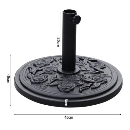 3M Sunshade Parasol Umbrella Easy Tilt for Outdoor Market Table - House Comfort