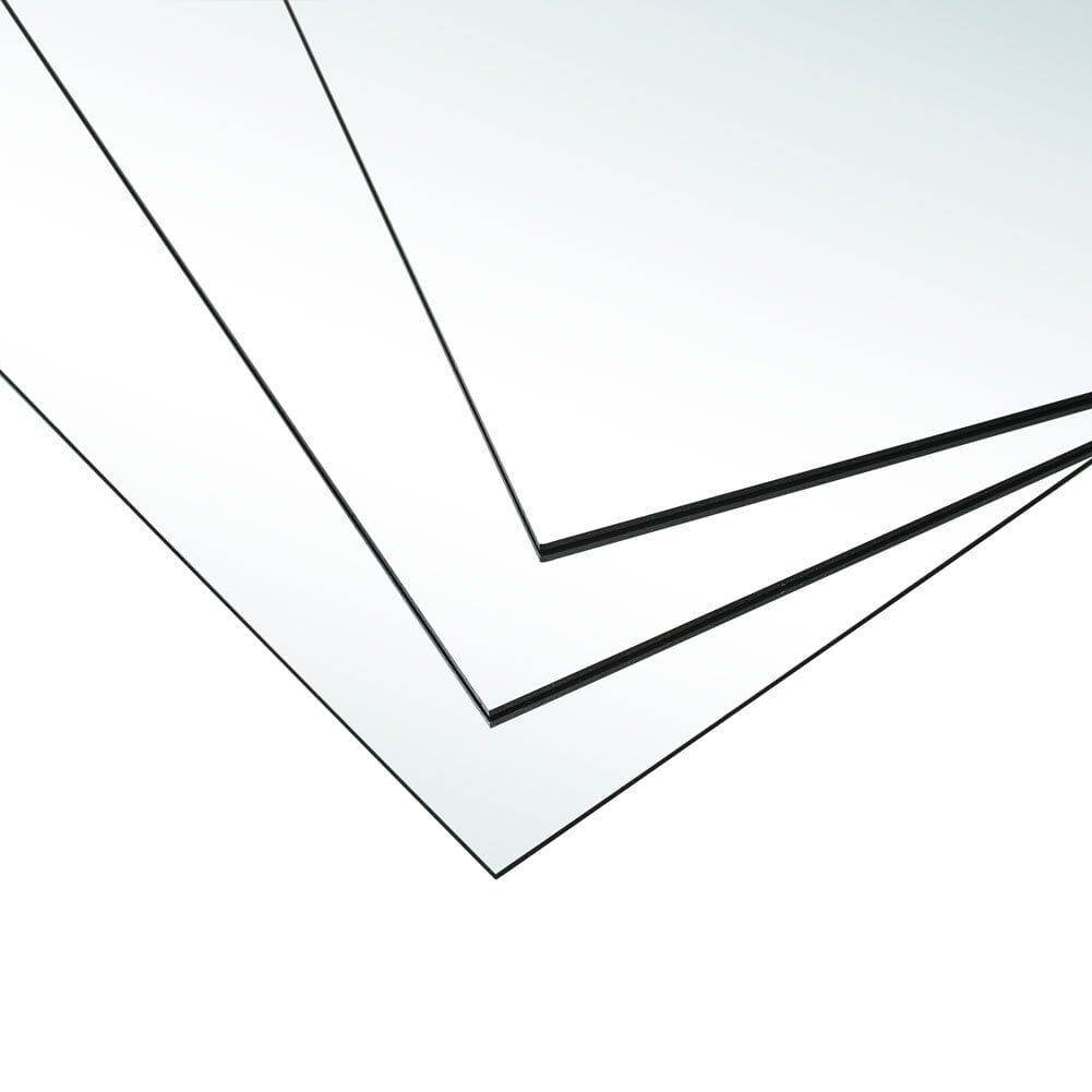 3pcs Acrylic Adhesive Wall Mirror Tiles - House Comfort