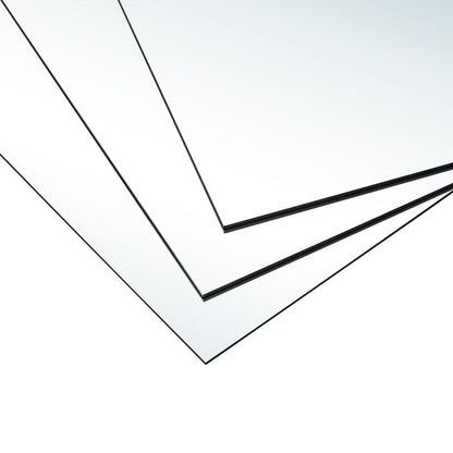 3pcs Acrylic Adhesive Wall Mirror Tiles - House Comfort