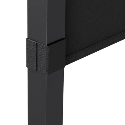 3x3x2.3m/3x4x2.3m Dark Grey Pergola Style Shade Canopy with Adjustable Roof - House Comfort