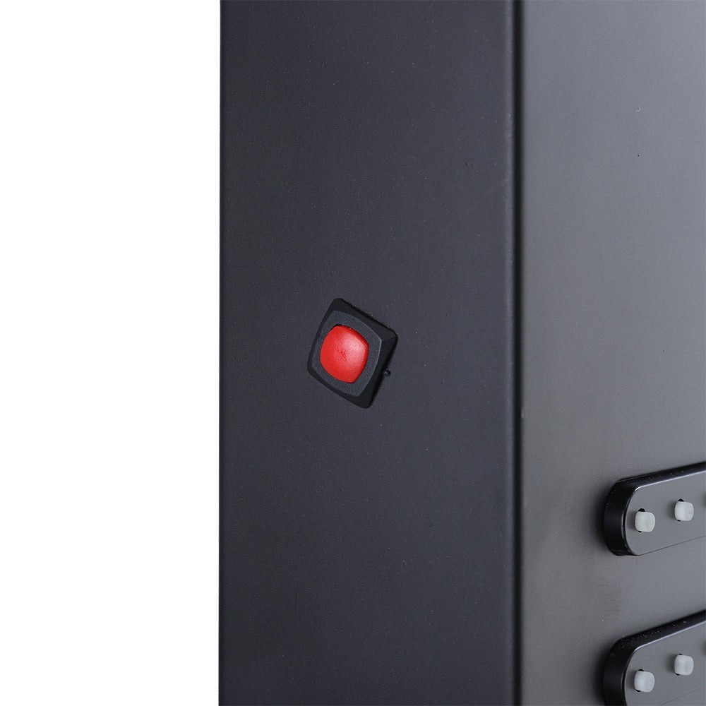 4 in 1 Bathroom Black Thermostatic Tower Shower Panel Wall Mounted - House Comfort