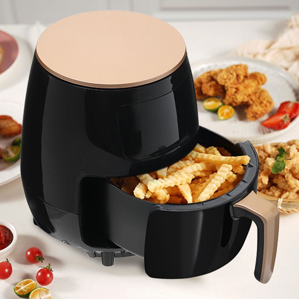 4 Litre Air Fryer with Non - stick Basket and Digital Screen Control - House Comfort