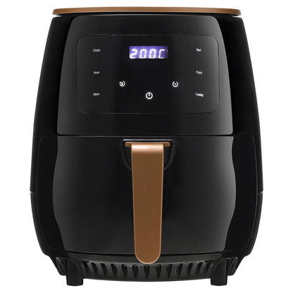 4 Litre Air Fryer with Non - stick Basket and Digital Screen Control - House Comfort