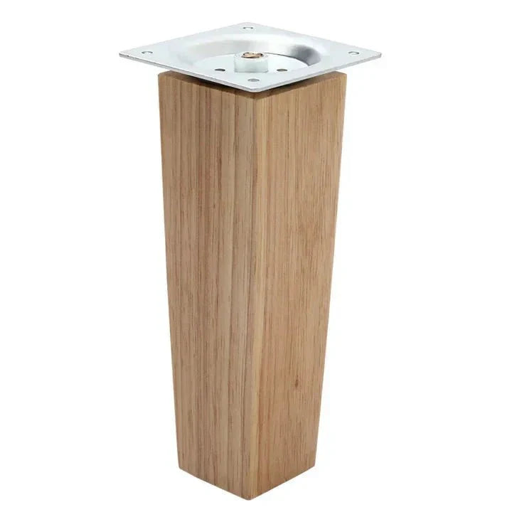 4 Pieces Square Wooden Furniture Legs Chair Sofa Feet Replacement - House Comfort