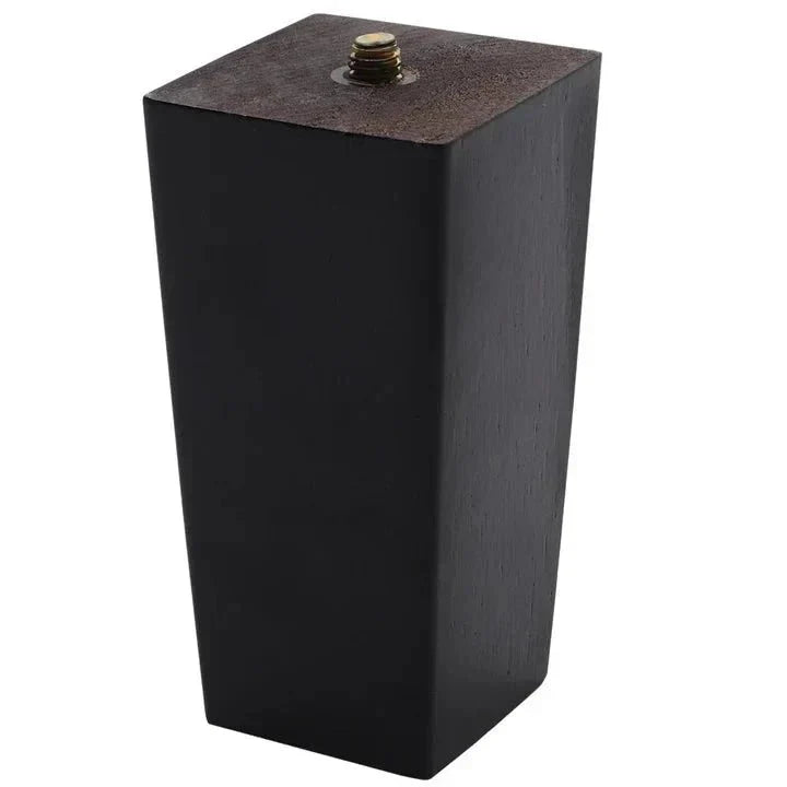 4 Pieces Square Wooden Furniture Legs Chair Sofa Feet Replacement - House Comfort