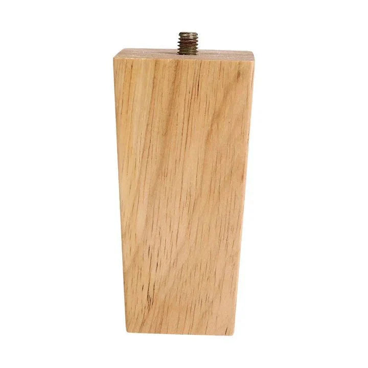 4 Pieces Square Wooden Furniture Legs Chair Sofa Feet Replacement - House Comfort