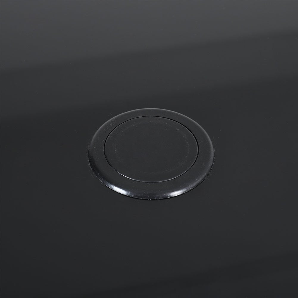 4 Seater Outdoor Round Table Garden Tempered Glass Table and Rattan Chairs - House Comfort