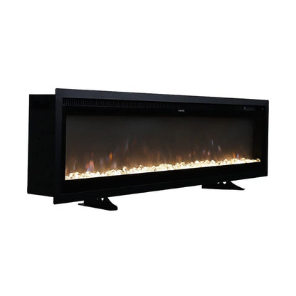 40/50/60/70/80 Inch Electric Fireplace 9 Colour LED Flame Effect Heater With Remote Control - House Comfort