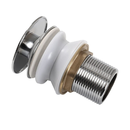 40.5cm Dia. Modern Style Round White Bathroom Sink - House Comfort