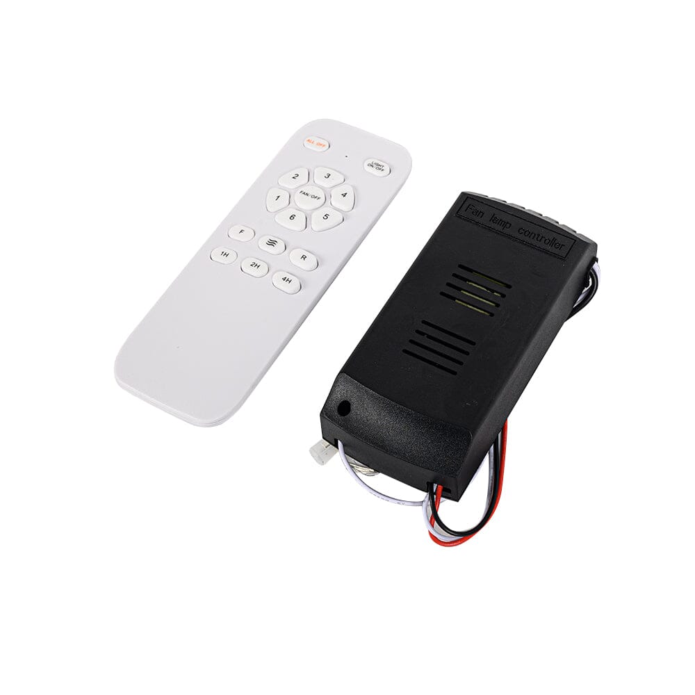 42 Inch Caged Style Ceiling Fan with Light 3 ABS Fan Blades - House Comfort