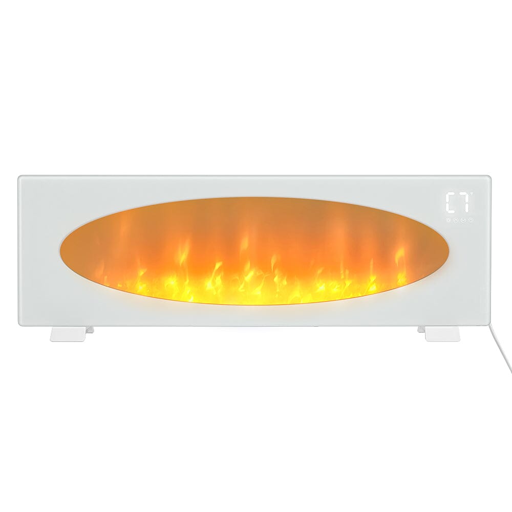 42 Inch Freestanding Electric Fireplace 2000W 7 Vibrant Colours - House Comfort