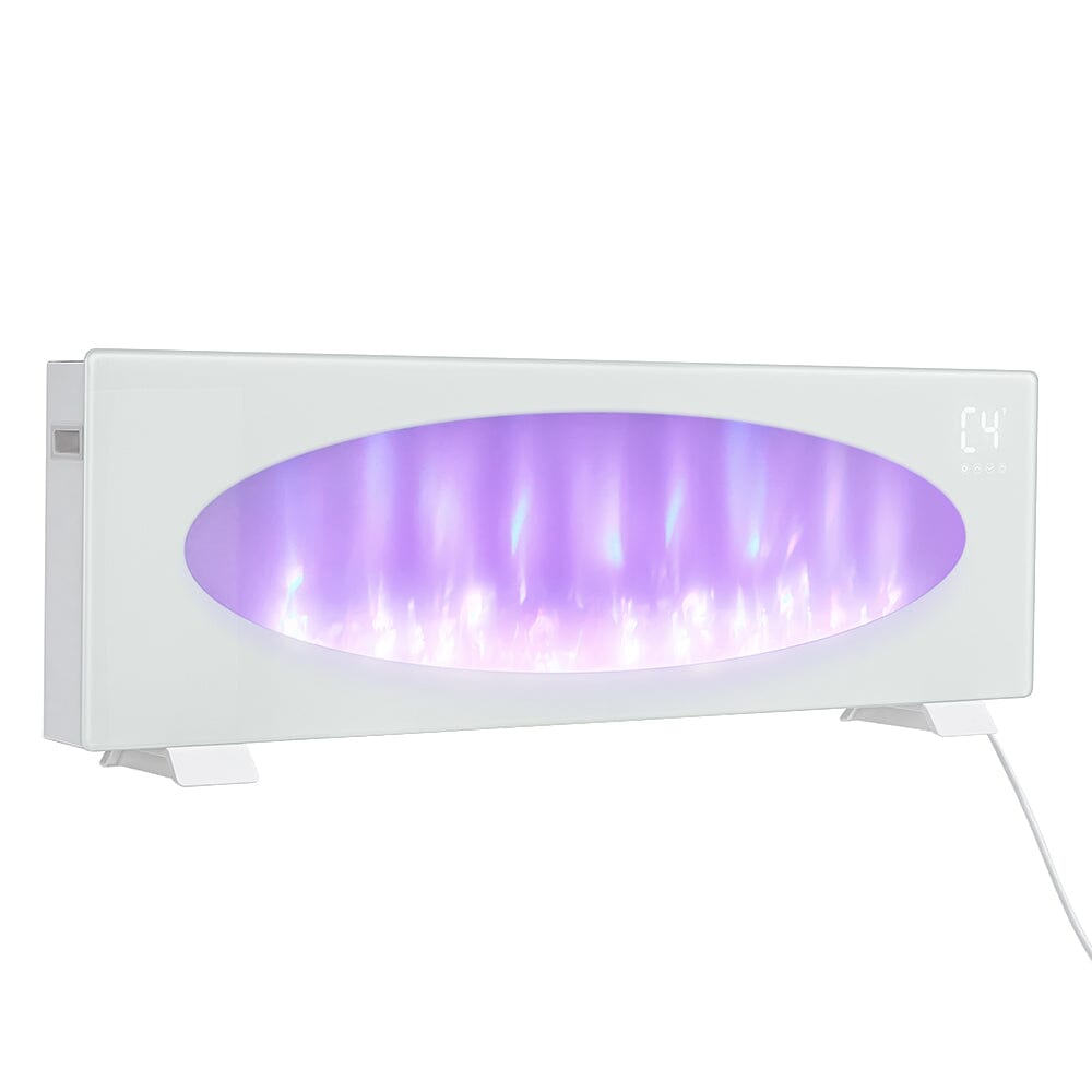 42 Inch Freestanding Electric Fireplace 2000W 7 Vibrant Colours - House Comfort
