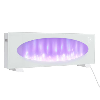 42 Inch Freestanding Electric Fireplace 2000W 7 Vibrant Colours - House Comfort