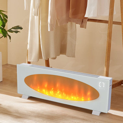 42 Inch Freestanding Electric Fireplace 2000W 7 Vibrant Colours - House Comfort