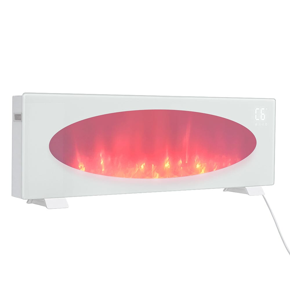42 Inch Freestanding Electric Fireplace 2000W 7 Vibrant Colours - House Comfort