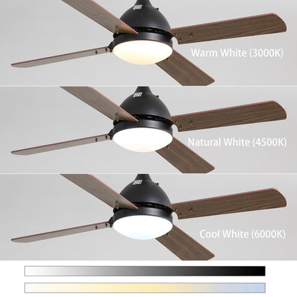 42Inch/48Inch Ceiling Fan Light with LED Lamp & Remote Control - House Comfort