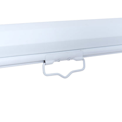 4:3 Manual Pull Down Projector Screen Home Theater Projection Movie Screen - House Comfort