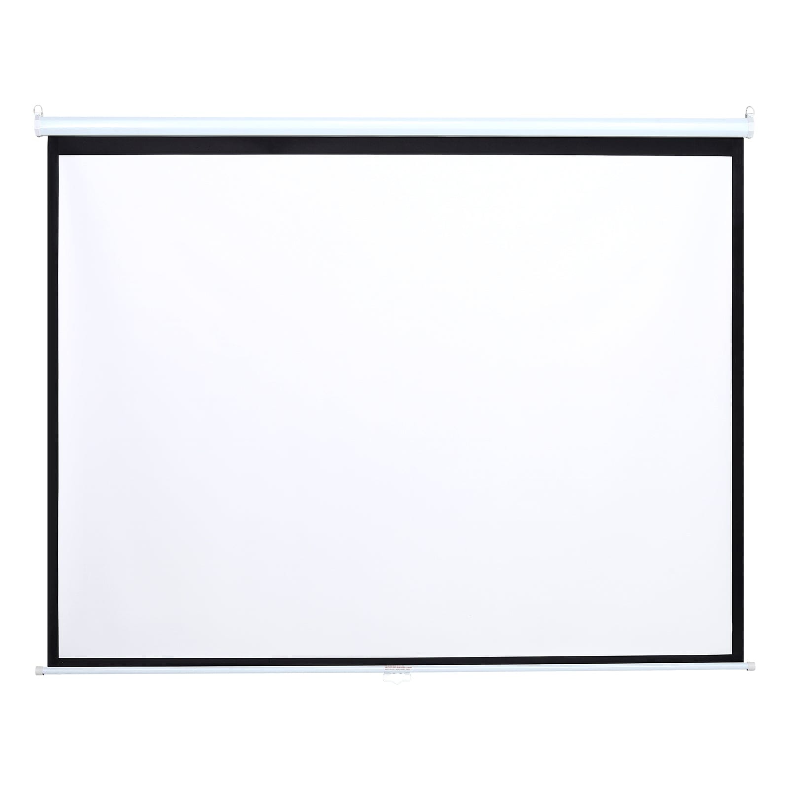 4:3 Manual Pull Down Projector Screen Home Theater Projection Movie Screen - House Comfort