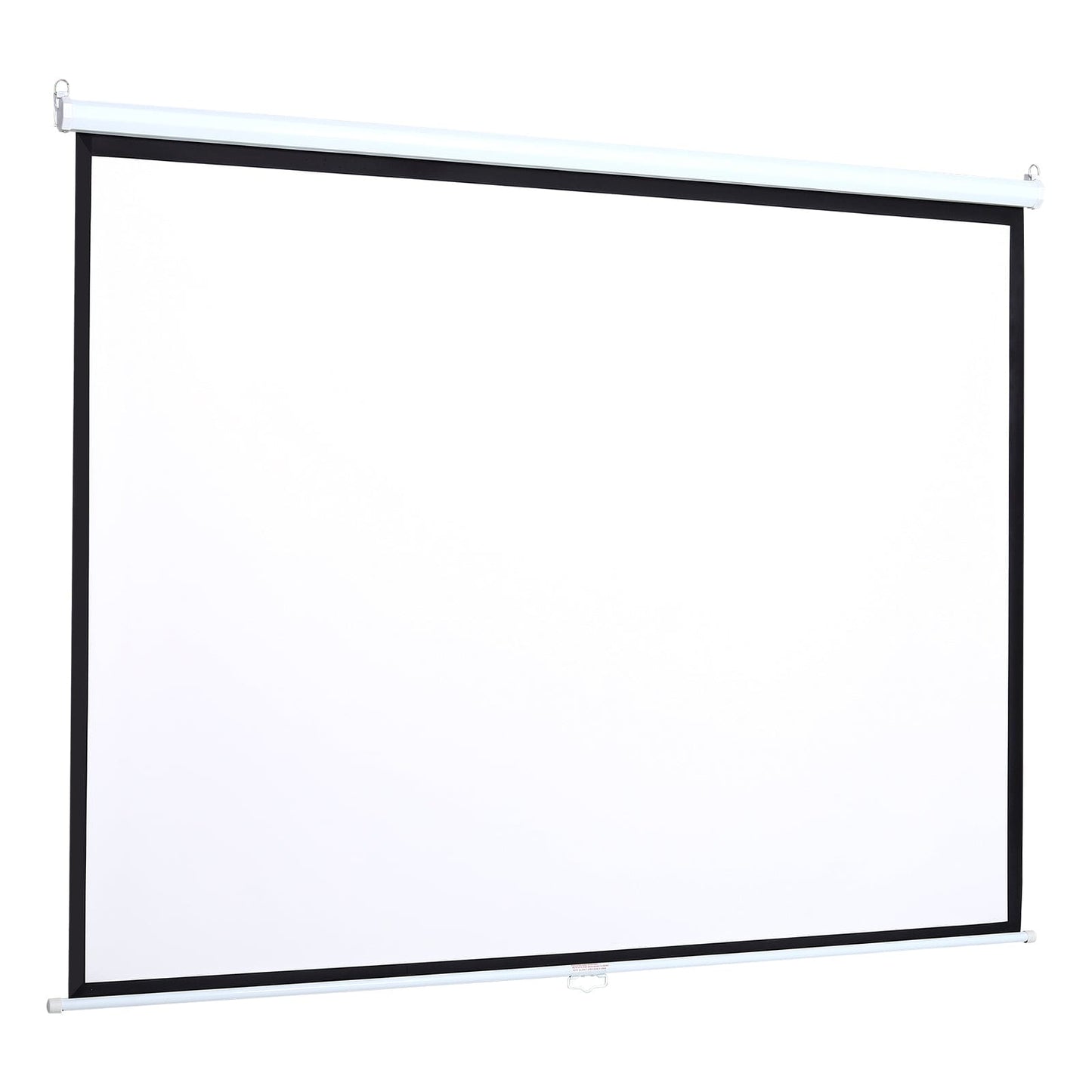 4:3 Manual Pull Down Projector Screen Home Theater Projection Movie Screen - House Comfort