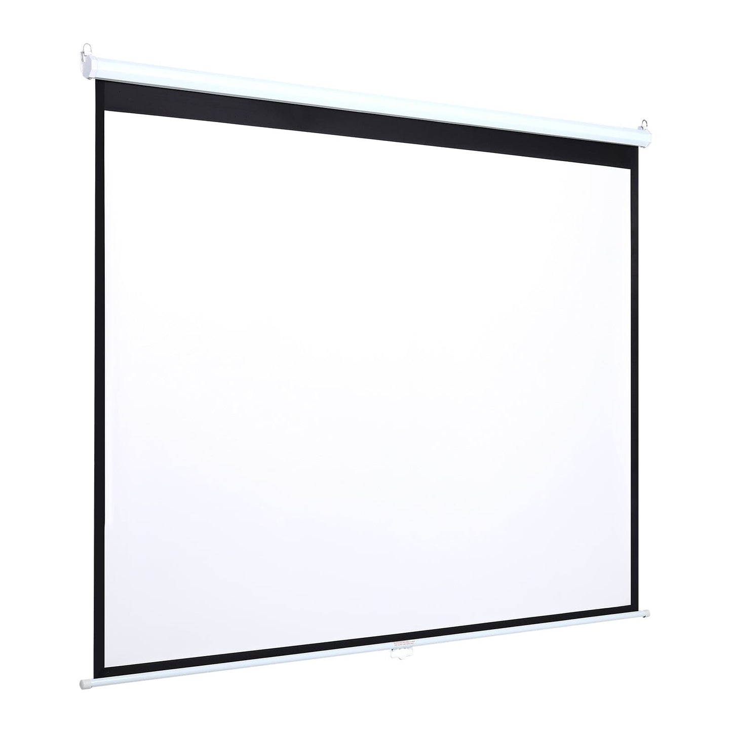 4:3 Manual Pull Down Projector Screen Home Theater Projection Movie Screen - House Comfort