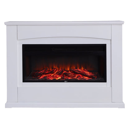 48 Inch Inset Electric Fireplace with LCD Display Freestanding Fireplaces - House Comfort