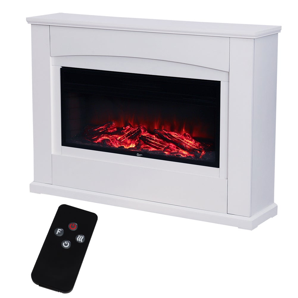 48 Inch Inset Electric Fireplace with LCD Display Freestanding Fireplaces - House Comfort