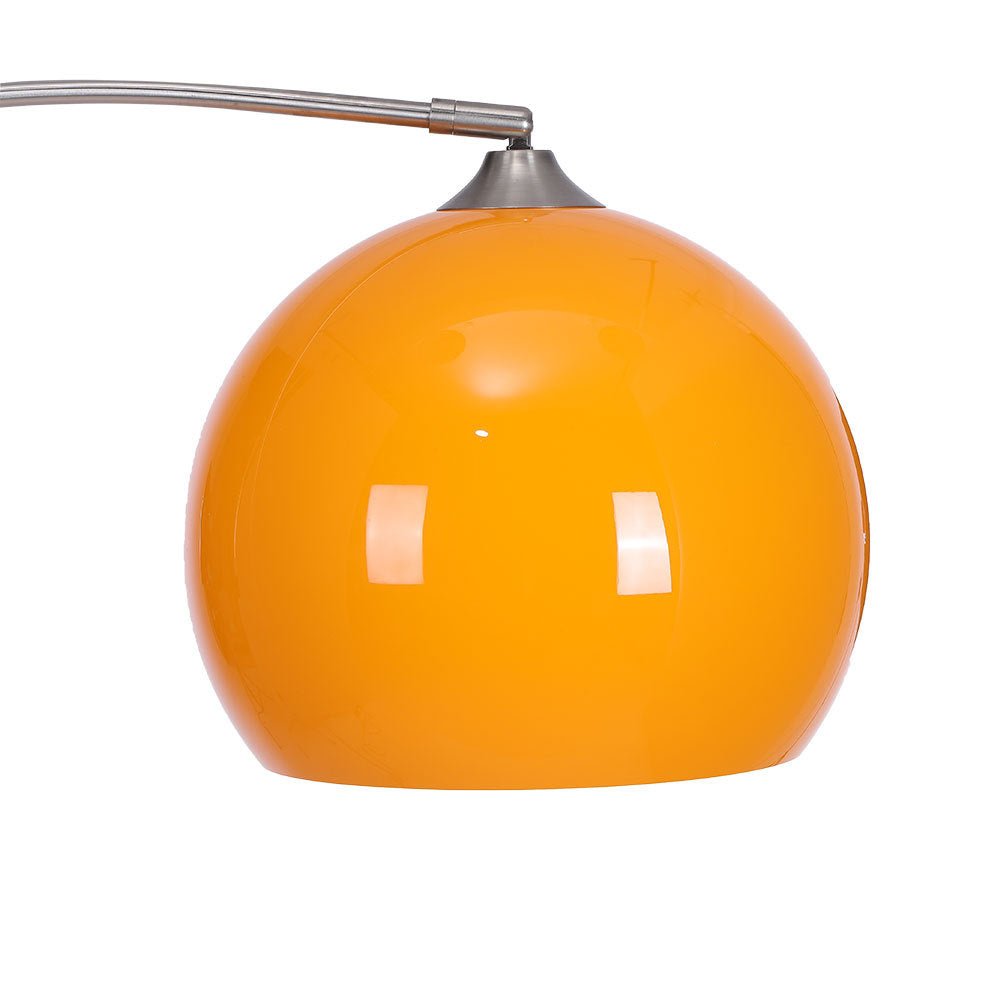 4ft - 5ft Adjustable Arch LED Floor Lamp with Marble Base - House Comfort