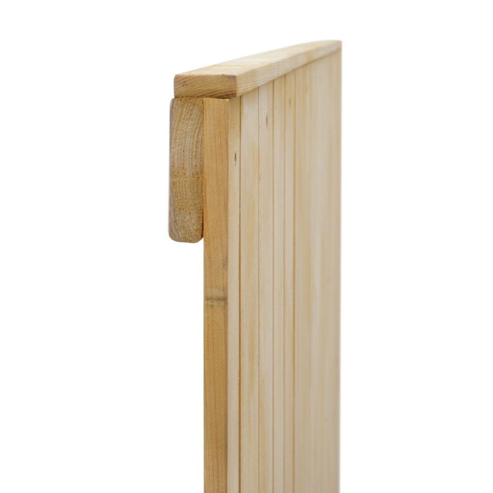 4ft/6ft H Pine Wood Garden Gate with Latch - House Comfort