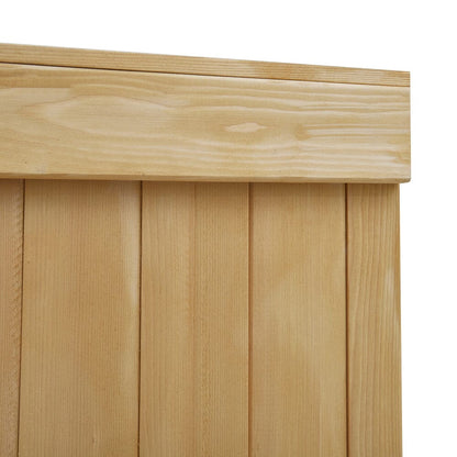 4ft/6ft H Pine Wood Garden Gate with Latch - House Comfort