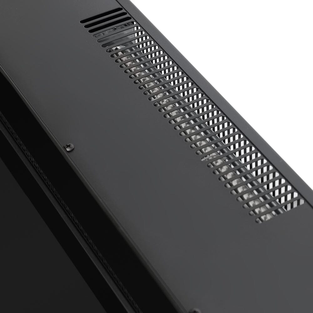 50 Inch Wall Mounted Electric Fireplace Insert Heater 9 Flame Colours 1800W - House Comfort