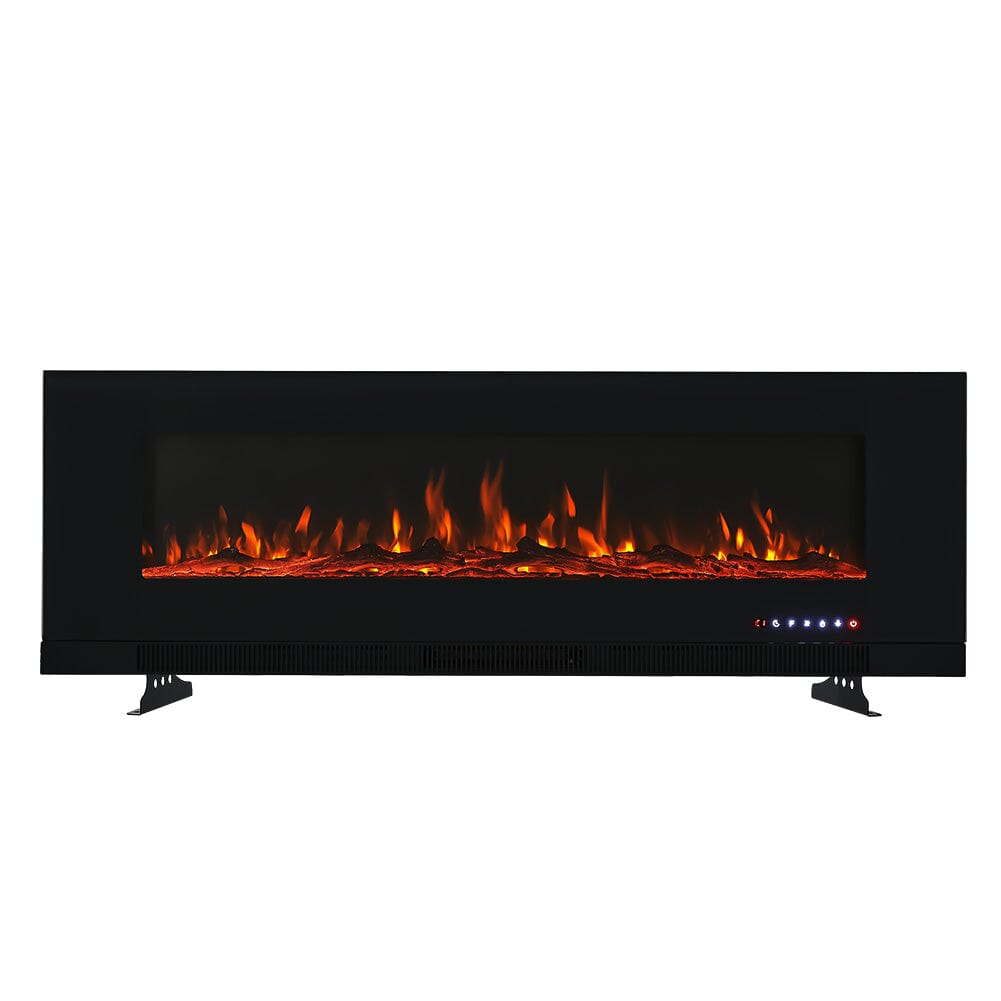 50/60 inch Wall Mounted Electric Fireplaces 5000BTU Inset Fireplace Heater - House Comfort