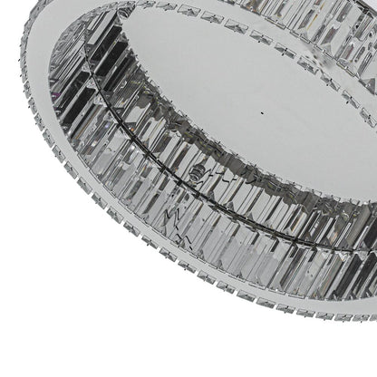 50cm Dia Modern Round Crystal Ceiling Light - House Comfort