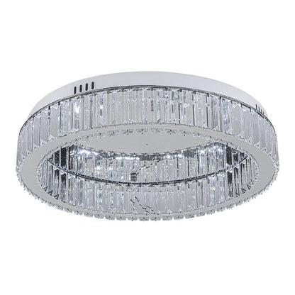 50cm Dia Modern Round Crystal Ceiling Light - House Comfort