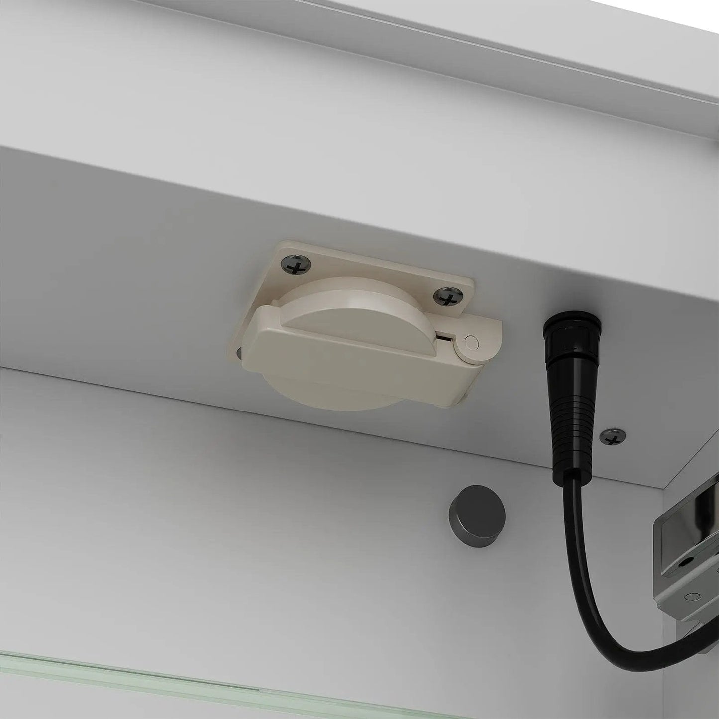 50x70cm / 65x60cm LED Bathroom Mirror Cabinet with Bluetooth & Fog - Free Technology - House Comfort