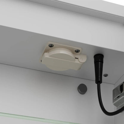 50x70cm / 65x60cm LED Bathroom Mirror Cabinet with Bluetooth & Fog - Free Technology - House Comfort