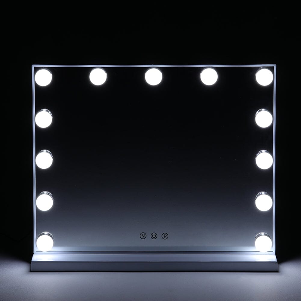 52cm W Fashion Vanity Hollywood Mirror with LED Light & Touch Dimmable Bulb - House Comfort