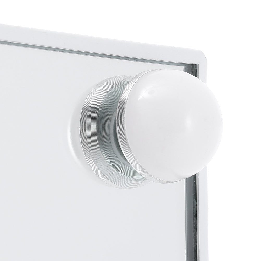 52cm W Fashion Vanity Hollywood Mirror with LED Light & Touch Dimmable Bulb - House Comfort